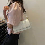 Embroidered Retro Square Bag One-shoulder Small Bag