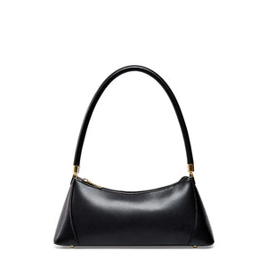 Retro Solid Leather Underarm Shoulder Bag for Women Trends