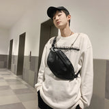 Retro Sports Waist Bag Women's Shoulder Crossbody Bag Handbag Purse