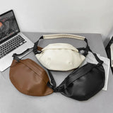 Retro Sports Waist Bag Women's Shoulder Crossbody Bag Handbag Purse