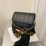 Retro Spring Women's Shoulder Bag Crossbody Diamond Pattern Texture Small Bag