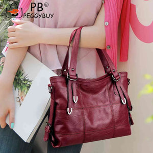 Vintage Large Women Handbags Autumn Winter Shoulder Bags