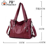 Vintage Large Women Handbags Autumn Winter Shoulder Bags