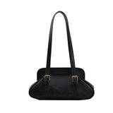 Retro Style Underarm Shoulder Bags Woman Purses Texture Boston Bag