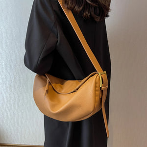 Retro Leather Cross Body Bag for Women