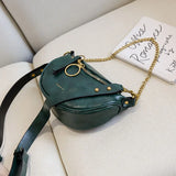 Retro Texture Embroidery Thread Ladies Chest Bag