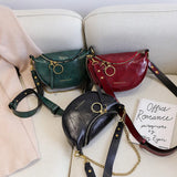 Retro Texture Embroidery Thread Ladies Chest Bag