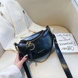 Retro Texture Embroidery Thread Ladies Chest Bag