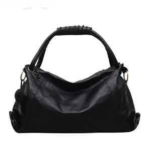 Skew Leisure Dumpling Bag Soft Leather Shoulder Bag Large Capacity Crossbody Bag