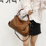 Skew Leisure Dumpling Bag Soft Leather Shoulder Bag Large Capacity Crossbody Bag