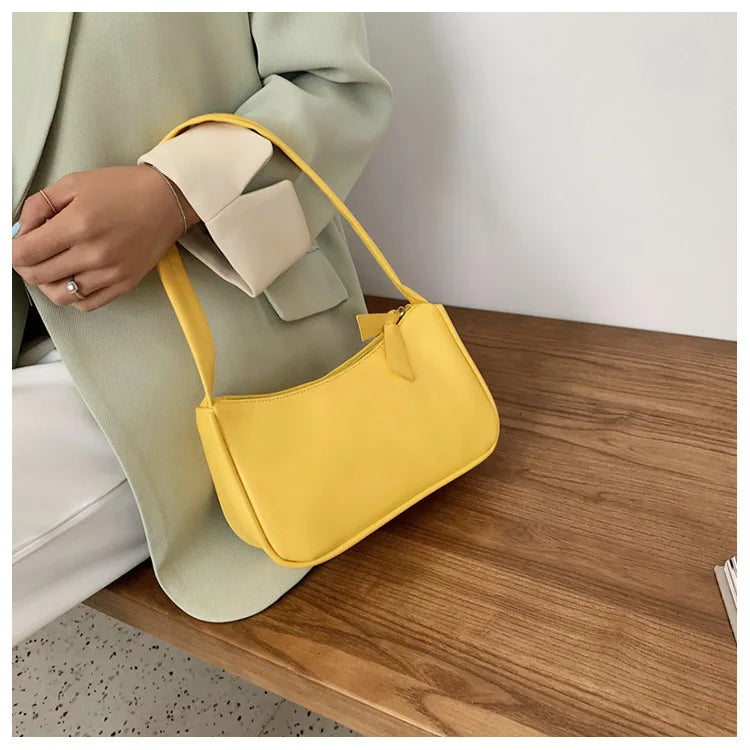 Vintage Handbag Female Small Subaxillary Bags Casual Mini Shoulder Bag