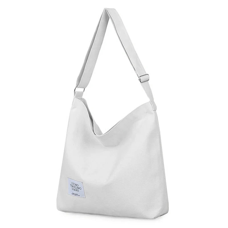 Retro Canvas Messenger Bag Large Capacity All-match Shoulder Bag