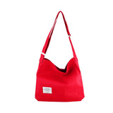 Retro Ladies Messenger Bag Large Capacity Canvas Shopping Bag