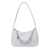 Retro Bow Handbag PU Leather Shoulder Bag for Women