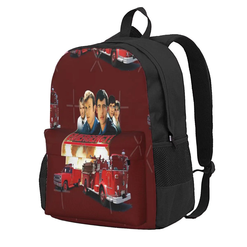 Retro Vintage 70S Medical Drama Backpacks Men's Women Schoolbag