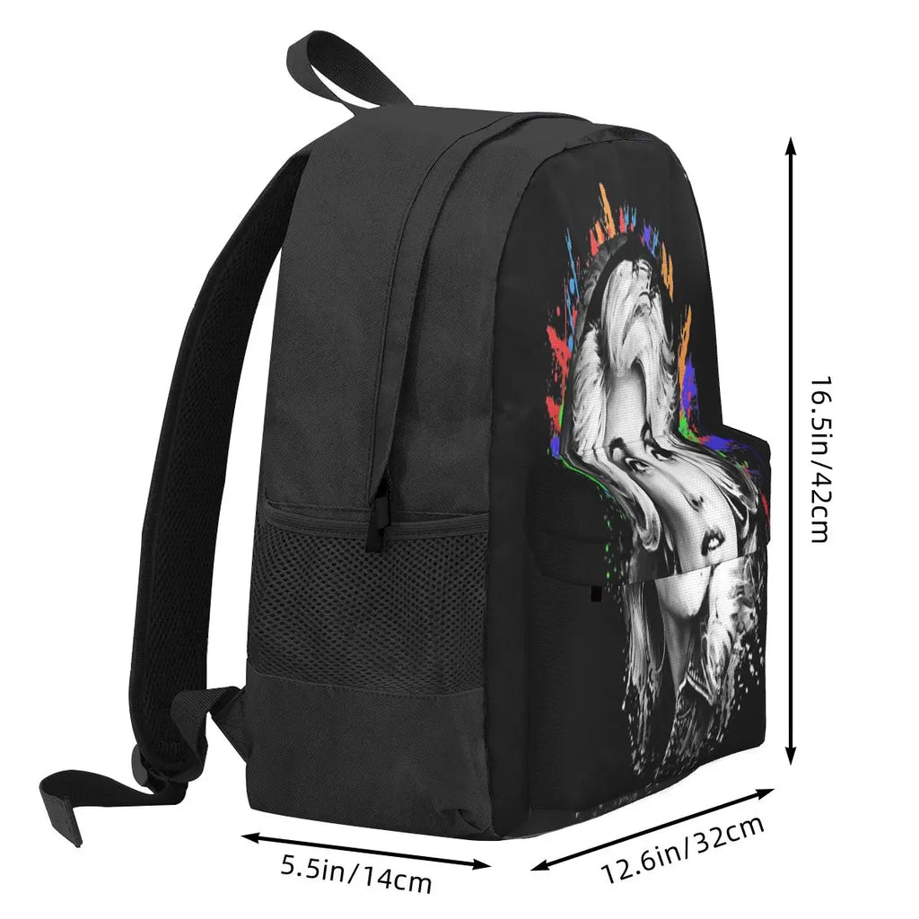 Vintage Dolly Parton's Backpack Men's Women's Unisex Anime Backpack Female Bag