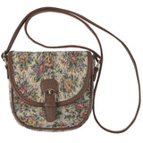 Retro Vintage Flowers Bags Japan Style Women Shoulder & Crossbody Bags