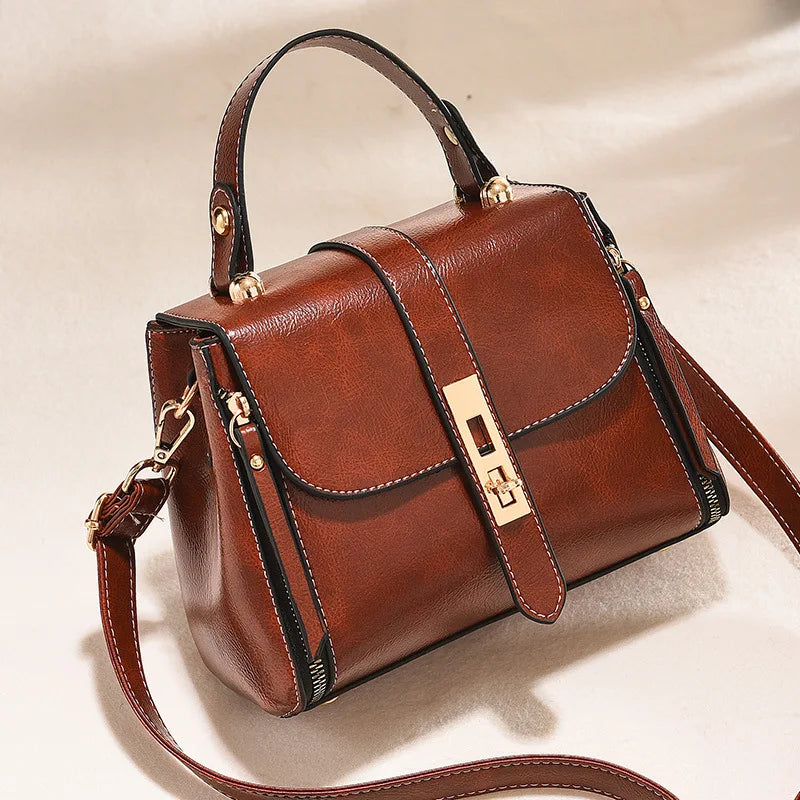 Retro Wild One Shoulder Women's Bag Messenger Small Square Bag