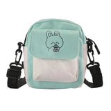 Retro Women Cartoon Shoulder Bag Mini Crossbody Bag