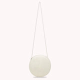 Retro Women Crossbody Bag Casual Straw Woven Round Chain Purse