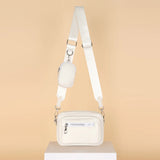 Retro Women Crossbody Bags Casual Chain Shoulder Bags Solid with Small Purse