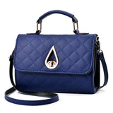 Retro Women Handbag Crossbody Messenger Bag PU Leather Female Flap Shoulder Bag