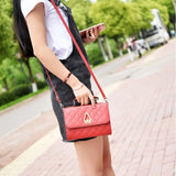 Retro Women Handbag Crossbody Messenger Bag PU Leather Female Flap Shoulder Bag