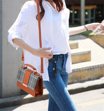 Retro Women Handbag Ladies Crossbody Messenger Bags High PU Leather