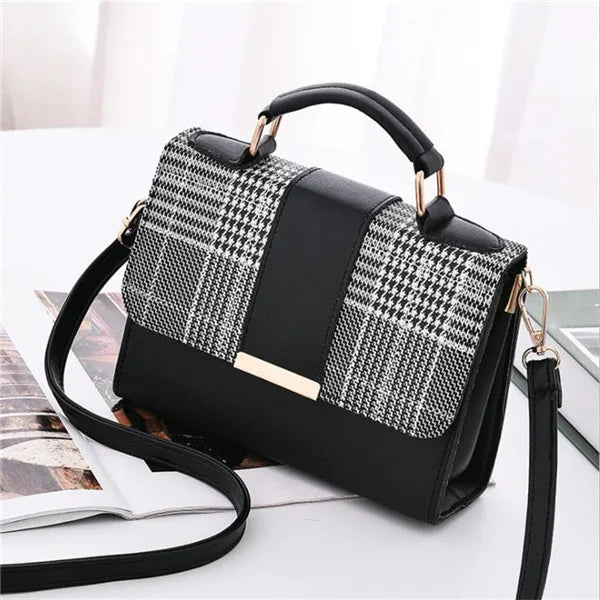 Retro Women Handbag Crossbody Messenger Bag High PU Leather