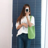 Retro Women Hollow Knit Bag Large Capacity Shoulder Bags
