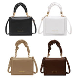 Retro Women Leather Shoulder Bags Zipper Crossbody Bags for Ladies