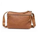 Retro Women Messenger Bag Crossbody Soft Washed PU Leather Handbags