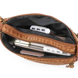 Retro Women Messenger Bag Crossbody Soft Washed PU Leather Handbags