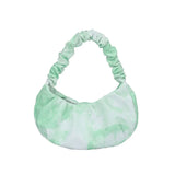 Retro Women Shoulder Bags Tie Dye Female Mini Evening Party Clutch Hobo Bags