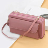 Retro Women's Bag High Capacity Double Zipper Ladies Shopping Totes Shoulder Bag