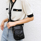 Retro Women's Soft Leather Shoulder Bag Crossbody Messenger Bag