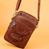 Retro Women's Soft Leather Shoulder Bag Crossbody Messenger Bag