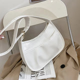 Retro Women's Crossbody Bag Hobo Handbags Casual Versatile Ladies Shoulder Bag