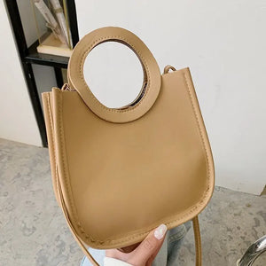 Retro Women's Shoulder Bag Crossbody Bucket Handbag