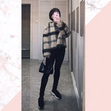 Retro Armpit Bag PU Leather One-shoulder Hand Carry Mini Niche Square Bag