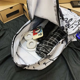 Retro Camouflage Unisex Backpack Harajuku Laptop Backpacks