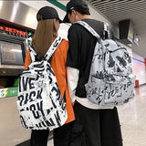 Retro Camouflage Unisex Backpack Harajuku Laptop Backpacks