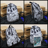 Retro Camouflage Unisex Backpack Harajuku Laptop Backpacks