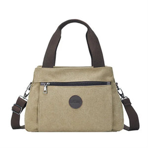 Canvas Casual Women's Bag Large Capacity Single Shoulder Messenger
