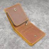 High-Quality Crazy Horse Leather Wallet for Men