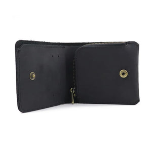 High-Quality Crazy Horse Leather Wallet for Men
