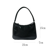 Retro Hobo Bag Women Messenger Handbags Casual Solid Shoulder Bags for Women