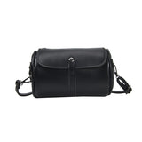 Retro Round Bag Female Crossbody Small Solid Shoulder Bag