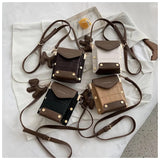 Small Crocodile Pattern Messenger Bag