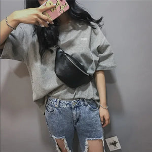 Retro Skew Satchel Mini Fairy Waist Bag Chest Bag